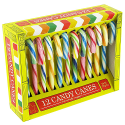 Candy canes en boîte de 12