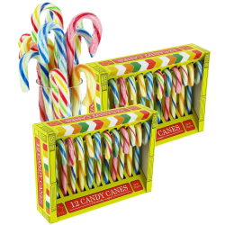 Candy canes en boîte de 12
