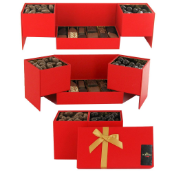 Boîte coffret luxe maggy 360g - vide