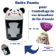 Boîte Panda - 9.4 x 17cm