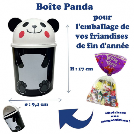 Boîte Panda - 9.4 x 17cm