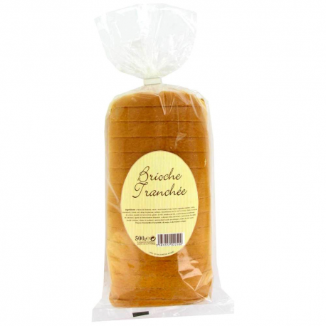 Brioche tranchée 500g