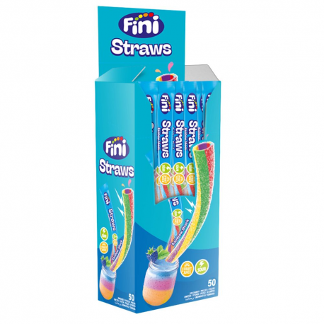 Shooter 50 pailles Fantaisie Tornado Fini (boîte carton)