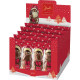 Figurines de Noël mix lait 100g présentoir de 20