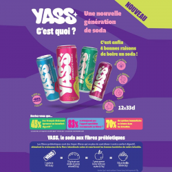 Yass Citrus Twister 33cl aux fibres prébiotiques