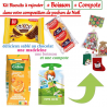 RAJOUT de 1 Kit gâteaux + boisson + compote pour un gouter Top 3 étoiles