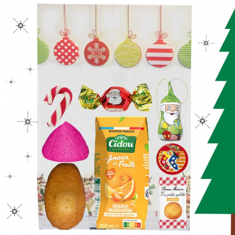 Sachet Goûter de Noël Gourmand 8 pièces