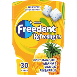 Freedent Refresher's 67g Ananas Mangue