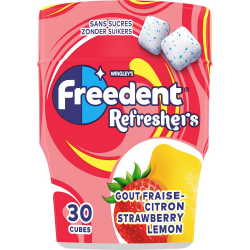 Freedent Refresher's 67g Fraise Citron