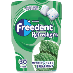 Freedent Refresher's 67g Menthe verte