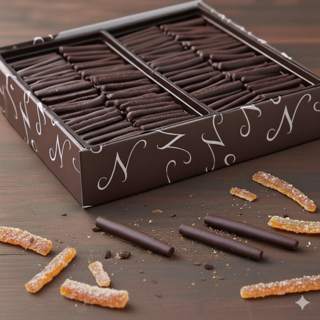 PRECOMMANDE Orangettes chocolat noir vrac Duc d'O