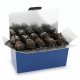 PRECOMMANDE Malakoffs praliné noir à l'ancienne - ballotin 250g