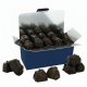 PRECOMMANDE Malakoffs praliné noir à l'ancienne - ballotin 250g