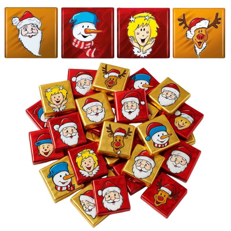 PRECOMMANDE Napolitains Pères Noël et Rennes vrac kg
