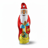Pères Noël chocolat s/alu 100g 21,7cm