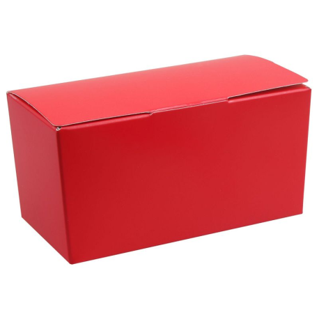 Ballotins carton vides rouge uni 500g par 25
