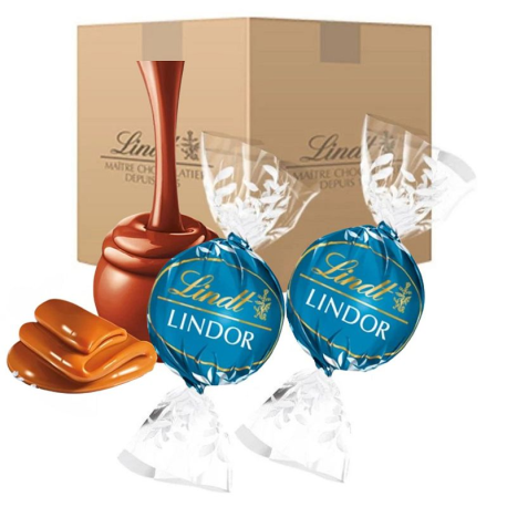 PRECOMMANDE Boules lindor caramel salé- 10kg