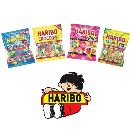 Haribo Assortiment de mini sachets Super mix PIK 30/40g
