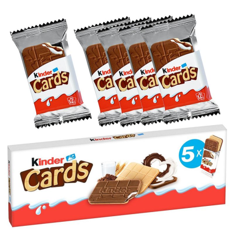 Kinder Cards T5 - 128g