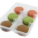 Barquette macarons chocolat pistache fraise 72g
