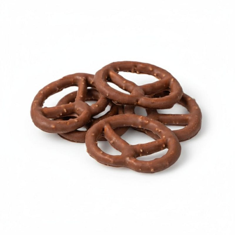 Bretzels salés enrobés lait 100g
