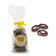 Bretzels salés enrobés noir 100g