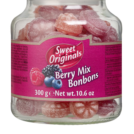 Mélange bonbons baies bocal - 300g