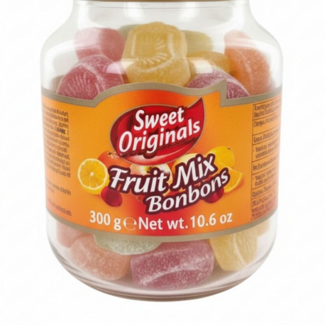 Mélange bonbons fruits - bocal 300g