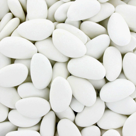 Dragées Avola Royale BLANC mat - 1kg