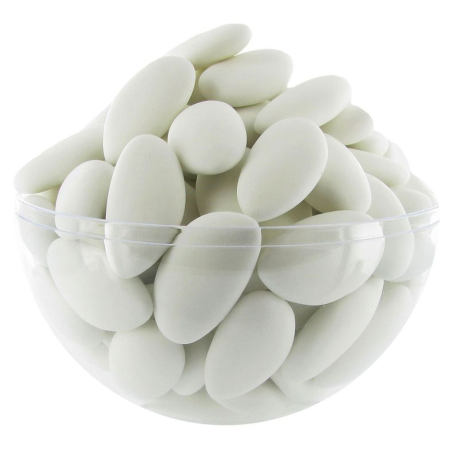 Dragées Avola Princesse BLANC mat - 1kg