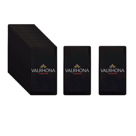 Stickers logo VALRHONA - rouleau de 500 pièces