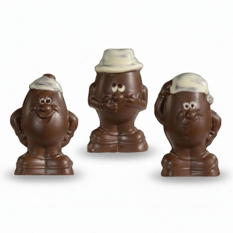 ~Moulage patatouille chocolat lait 120g 13cm