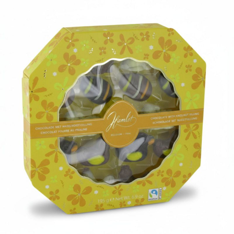 ~Figurines colorées chocolat praliné - 195g