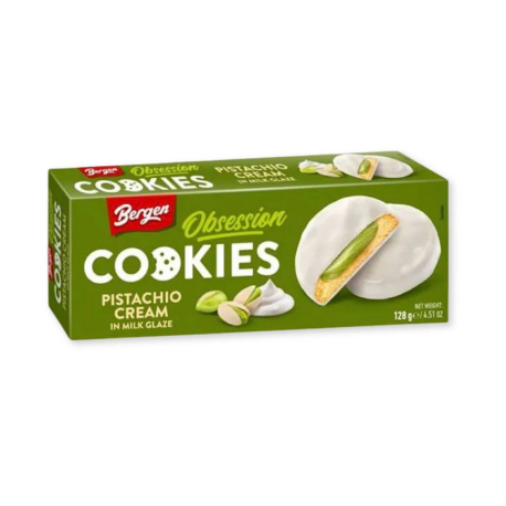 Cookies crème pistache et lait glace - 128g