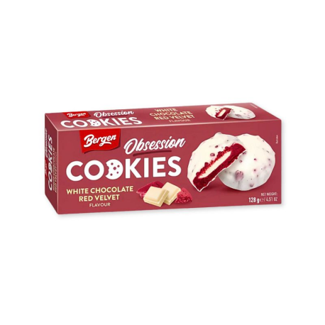 Cookies chocolat red velvet - 128g