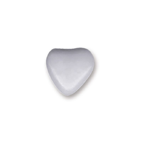Mini coeurs au chocolat GRIS LUNE - 500g