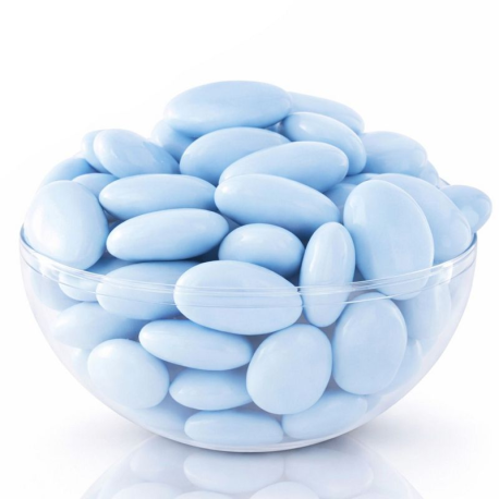 Dragées guimauve et chocolat noir LAVANDE (bleu ciel) - 1kg
