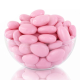 Dragées guimauve et chocolat noir ROSE NACRE - 1kg