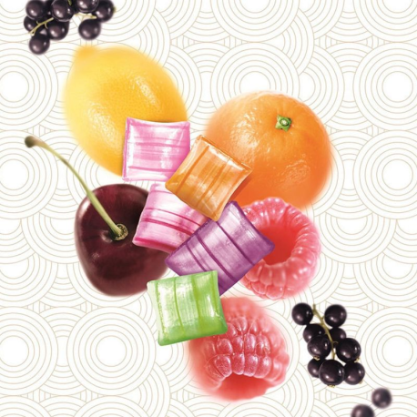 Boîte 200g bonbons fourrés fruits FrouFrous Barnier