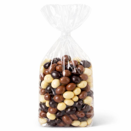 ~Oeufs chocofeuilleté praliné NIL (lait, blanc et noir) 1Kg Pécou