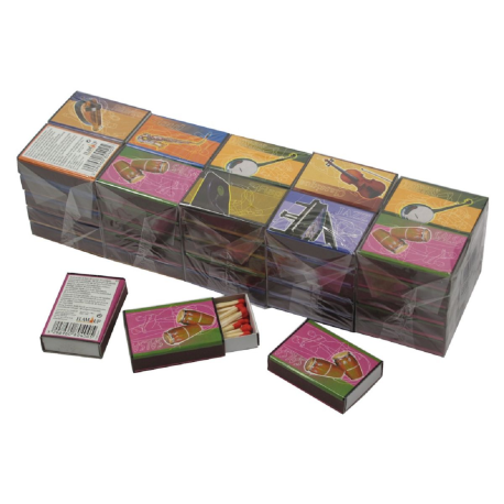 Allumettes fumeur en pack de 10 boites