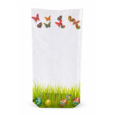 Sachets 140x305 fond carton papillons par 100