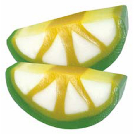 Tranche citron lime (250 pièces - 1,5kg)