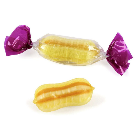 Bonbons à la Banane fourrée caramel vrac Kubli