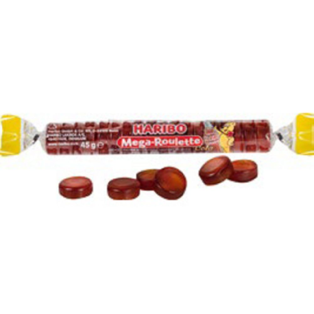 Haribo Méga roulettes cola 45g