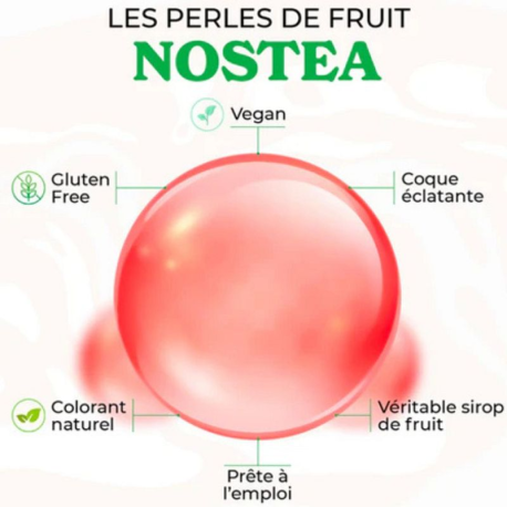 Perles de fruit Mangue 450g Nostea
