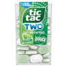 Tic Tac Two Menthe fraîche et douce sans sucres 38.5g
