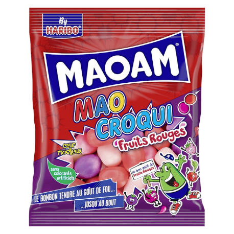 Haribo 120g Mao Croqui fruits rouges sachets
