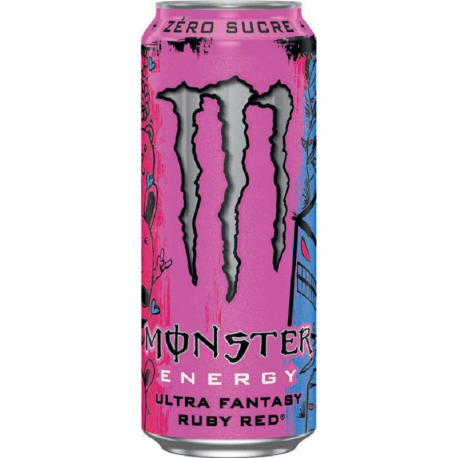 Monster Ultra Fantasy Ruby Red boîte 50cl