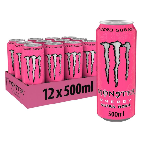Monster Ultra Rosa boîte 50cl